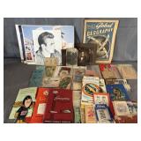 Varitey of Paper Collectibles Post Cards, Photos,