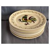 Metlox Poppytrail California Provincial Plates