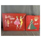 1963 Barbie Doll Case & 1963 Barbie & Midge Doll