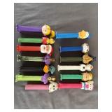 (13) Various Pez Candy Dispenser