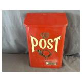 Traditional Swedish Style Wall Mount Metal Mailbox
