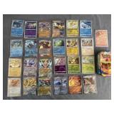 (25) Pokémon Trading Cards & Card Tin*Some