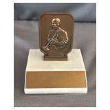 Louis Armstrong Jazz Award Trophy Marble Base