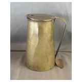 Antique Cape Cod Shop Brass Fire Starter Container
