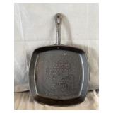 Unmarked Cast Iron Square Skillet
