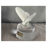 Butterfly Paperweight Cristal France Cristallerie