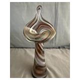 "Jack in the Pulpit" Style Purple, Green Swirl