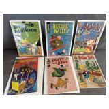 (7) .12 Cent & (1) .25 Cent Vintage Comic