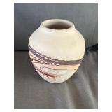 Nemadji Indian River Pottery Vase