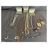 Costume Jewelry Necklace Lot