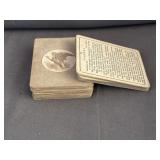 Vintage Educational Geography Card Game