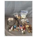 Vintage Trinkets, Jewelry, Perfume Glass Bottles,