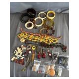 Costume Jewelry Celluoid & Bakelite Bracelets