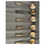 (6) Oneida Community Triple Plated Silver