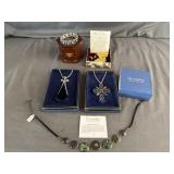 (5) Costume Jewelry Sets Avon, Lia Sophia, Ann