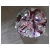Unsigned Glass Paperweight
