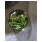 Silvestri Glass Paperweight