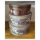 (2) Raymond Waites Collection hat Boxes & (1)