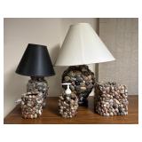 Rock Lamps With Bathroom SetHand soap