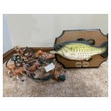 Big Mouth Billy Bass & String of Deer Buck Lights