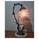 Andrea by Sadek Bronze with Marble Base, Cherub