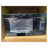GE Black Microwave Oven