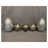Silver Plated Air Freshener Balls & Metal