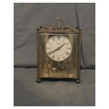 Diana Metal Mantle Library Clock