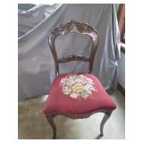 Antique Needle Point Chair