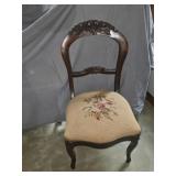 Antique Needlepoint Chair