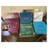 Board Games: Trivial Pursuit (4 versions),