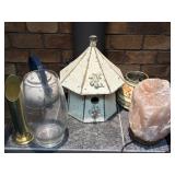 Himalayan Salt Lamp, Tea Pot & More