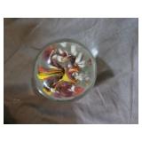 Signed Faly 1978 Paperweight