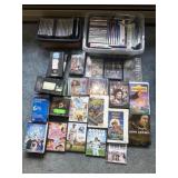 VHS, DVD, & Music Lot