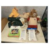 1985 Teddy Rustin doll cloths & Books