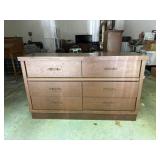 Wood Dresser 6 Drawer