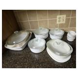 Corning Ware French White Covered Casserole