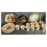 Edwin M. Knowles China Plates & Mugs and 3