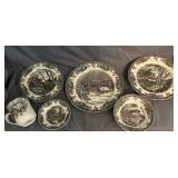 Johnson Bros 'Friendly Village' Stoneware Dinner