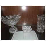 (3) pc Crystal: Hofbuer Byrdes Collection