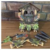 H.P German  Black Forest musical cuckoo Clock