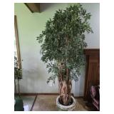 6ft Artificial Tree in Vintage Chinese Green &