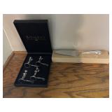 Bombay Silverplated Cherub Knife rest & Cake