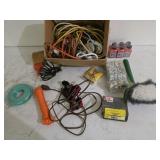 Garage Lot: Extension Cord s, Pulleys, Hooks,