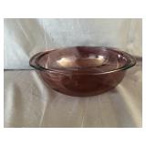 Pyrex Amethyst Glass 2Quart Casserole Bowl