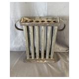 Antique Tin Taper Candle Stick Mold 12-Holes
