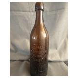 G.Zetterstedt Bottling Works Glass Beer Bottle