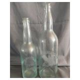 (2) Ionia Brewing Co. Glass Beverage Bottles
