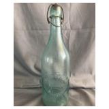 Frank Schutz Glass Beverage Bottle w/ Bale