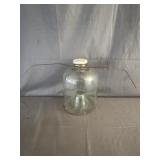 Vintage Glass Jar Minnow Fish Trap